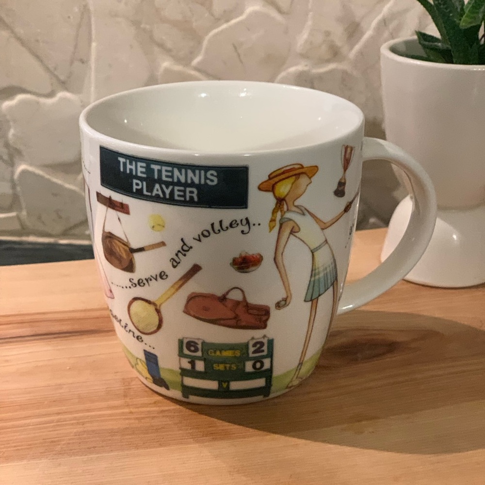 CHURCHILL CHINA | 🎾 Tennis Player Mug